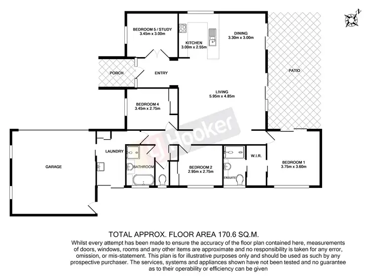 Floorplan of Homely house listing, 1 Carolina Parade, Forest Lake QLD 4078