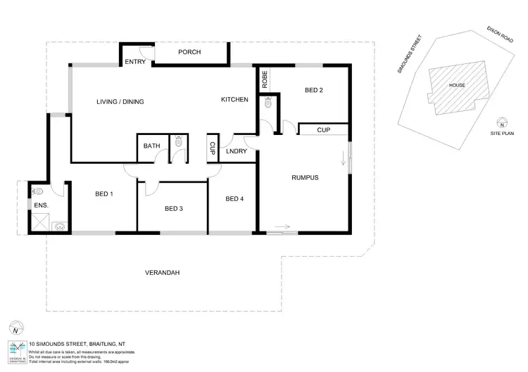 Floorplan of Homely house listing, 10 Simounds Street, Braitling NT 870