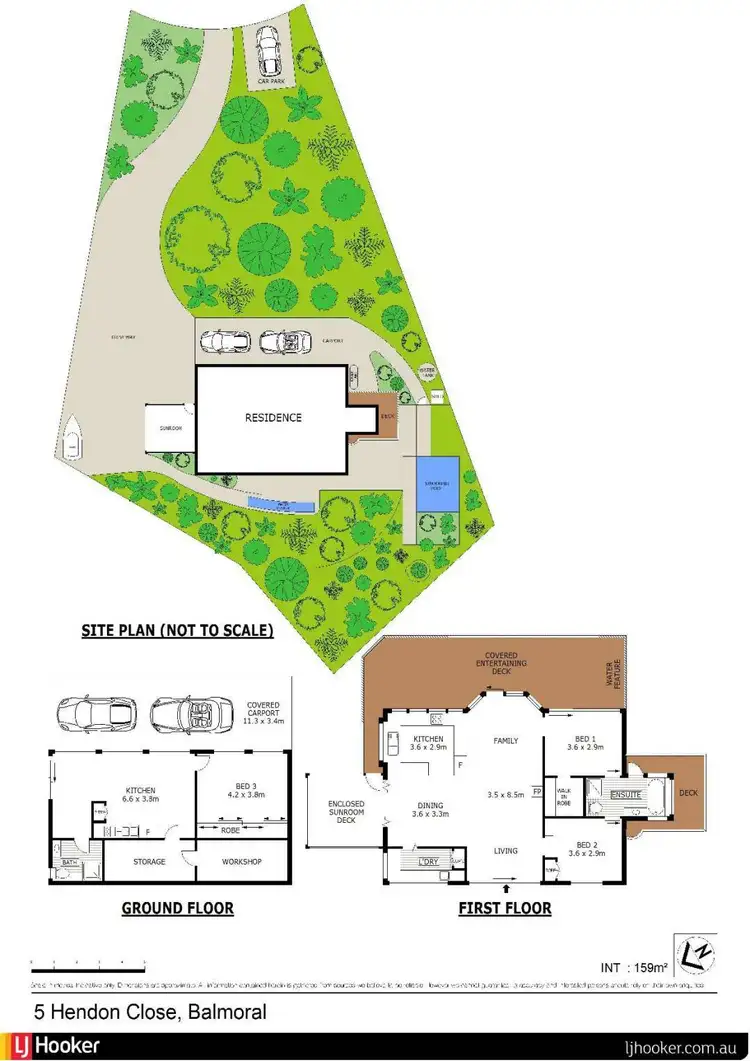 Floorplan of Homely house listing, 5 Hendon Close, Balmoral NSW 2283