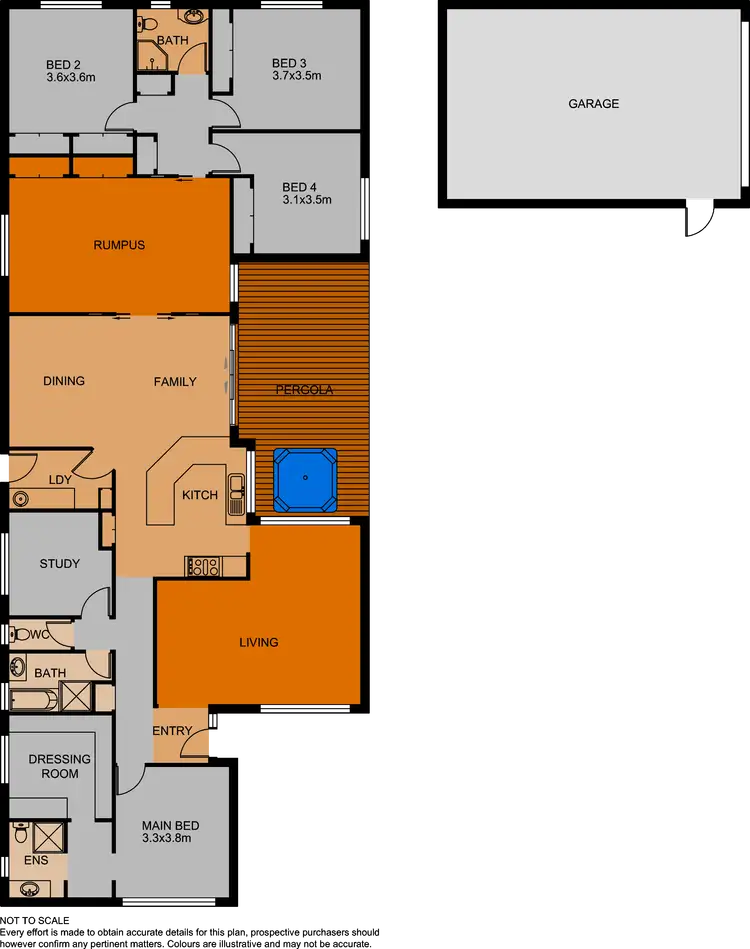 Floorplan of Homely house listing, 15 Kelburn Road, Berwick VIC 3806