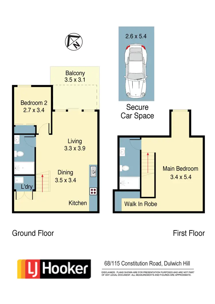 Floorplan of Homely apartment listing, 68/115-117 Constitution Road, Dulwich Hill NSW 2203