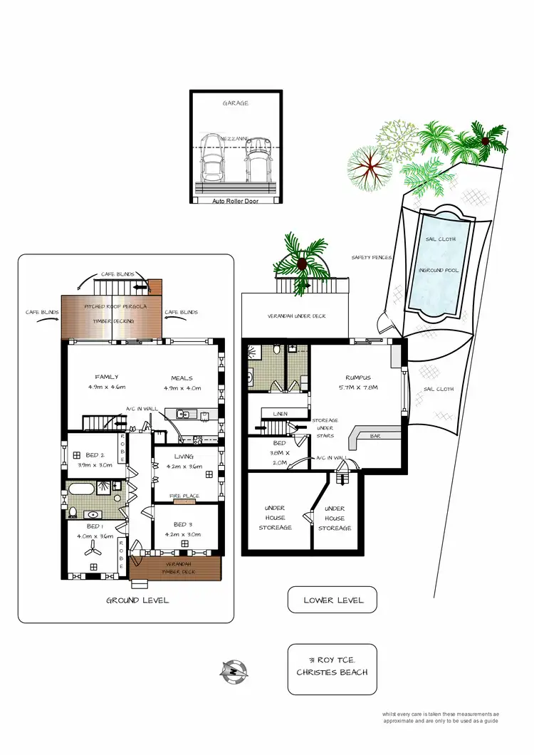 Floorplan of Homely house listing, 31 Roy Terrace, Christies Beach SA 5165