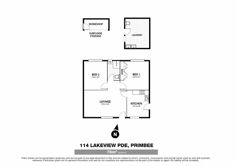 Floorplan of Homely house listing, 114 Lakeview Parade, Primbee NSW 2502