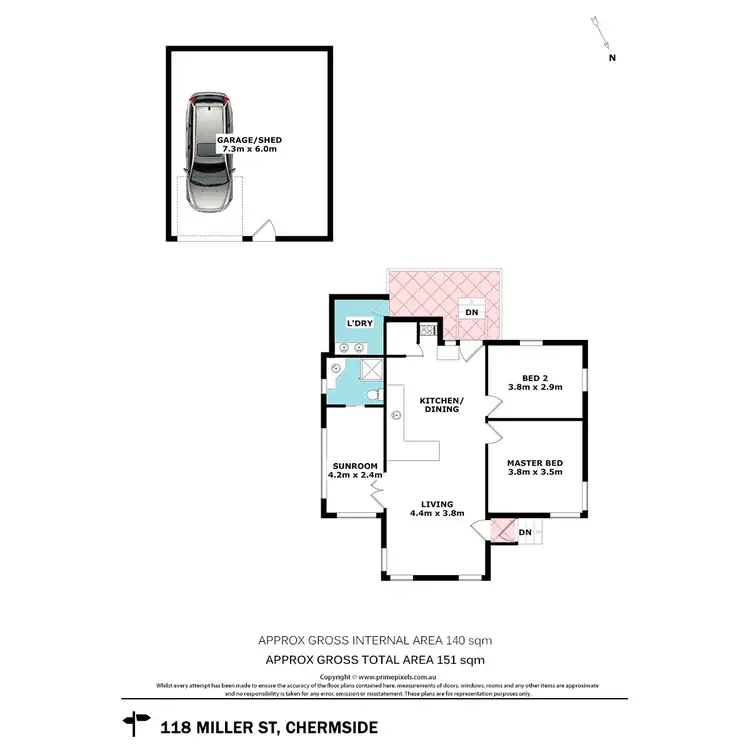 Floorplan of Homely house listing, 118 Miller Street, Chermside QLD 4032