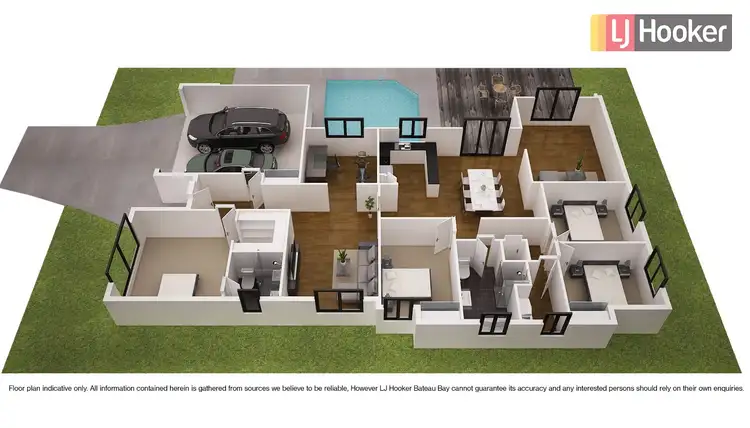 Floorplan of Homely house listing, 42 Bataan Cct, Bateau Bay NSW 2261