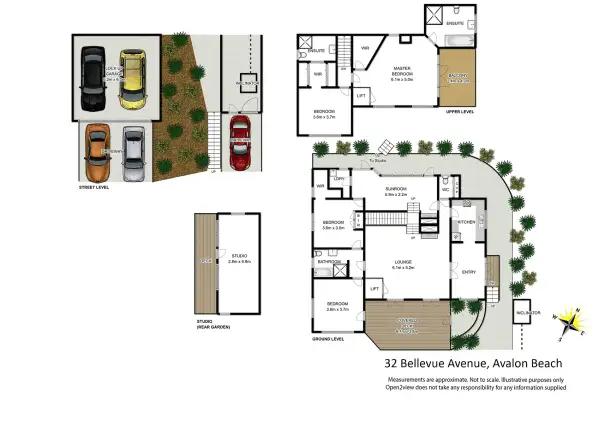 Floorplan of Homely house listing, 32 Bellevue Avenue, Avalon Beach NSW 2107