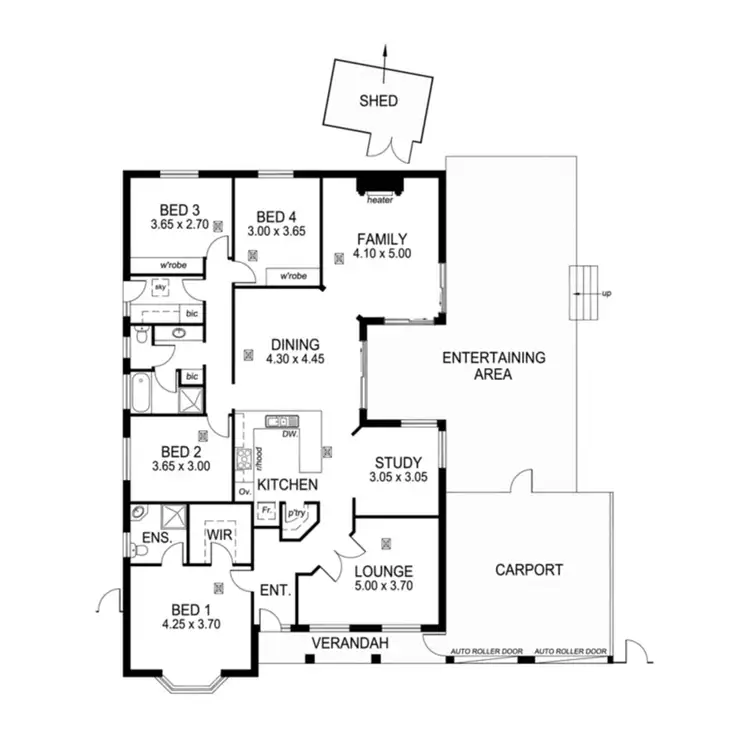 Floorplan of Homely house listing, 22 Minta Road, Happy Valley SA 5159