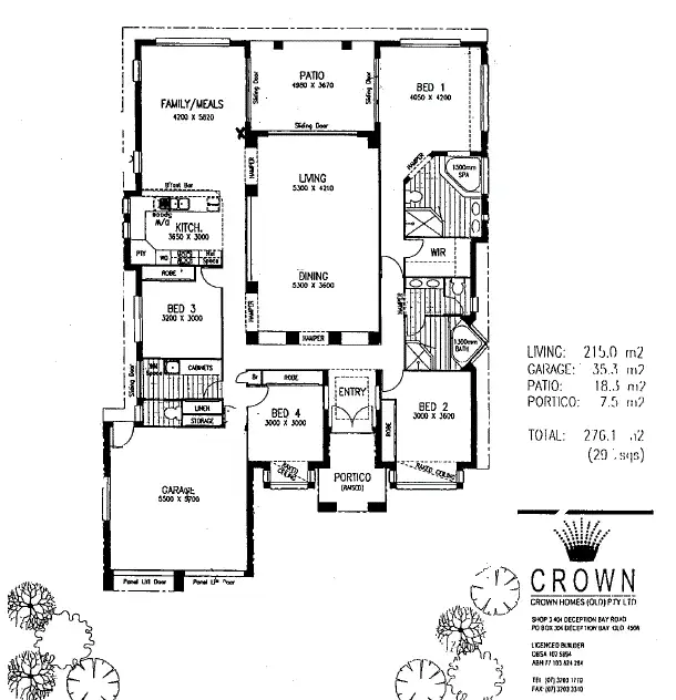 Floorplan of Homely house listing, Address available on request