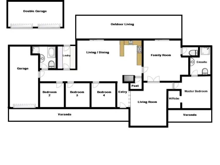 Floorplan of Homely house listing, 265 Camp Road, Cowra NSW 2794