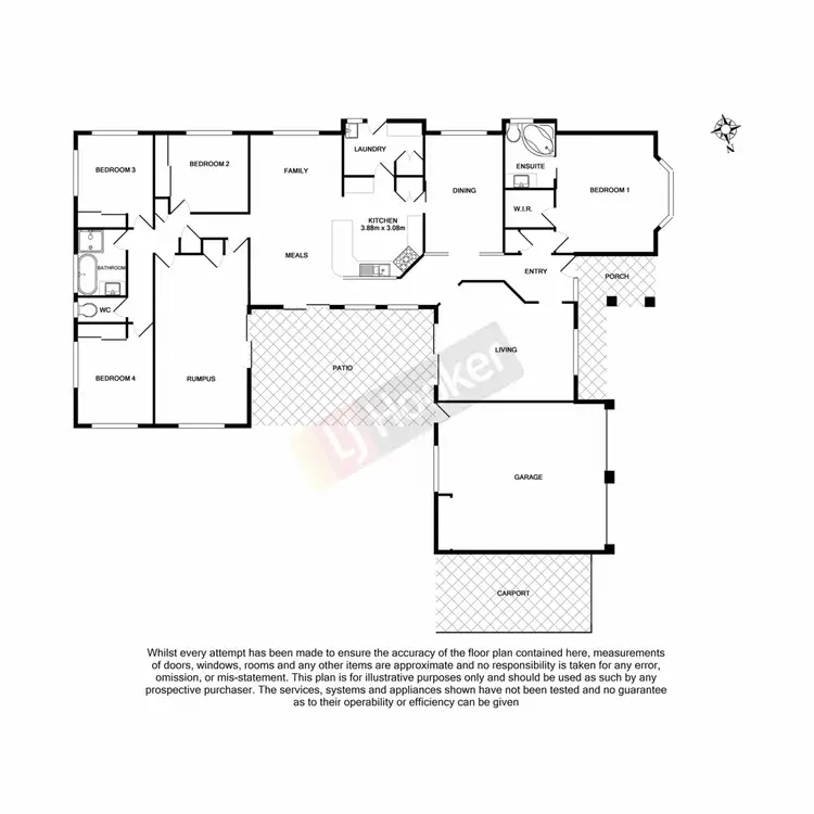 Floorplan of Homely house listing, 134 Penson Street, Stretton QLD 4116