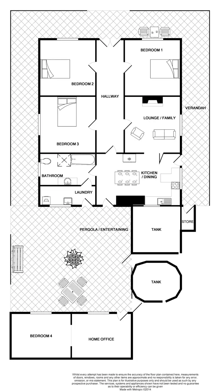 Floorplan of Homely house listing, 2/(358) St Vincent Highway, Stansbury SA 5582