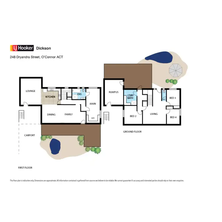 Floorplan of Homely house listing, 248 Dryandra Street, O'connor ACT 2602