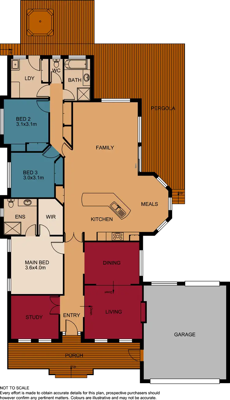 Floorplan of Homely house listing, 111 Montbrae Circuit, Narre Warren North VIC 3804