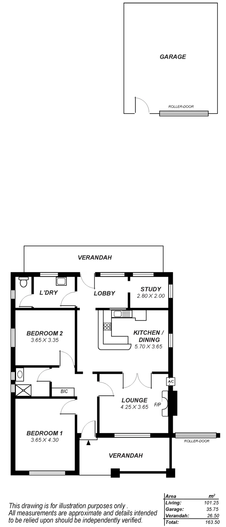Floorplan of Homely house listing, 13 Burgan Street, Broadview SA 5083