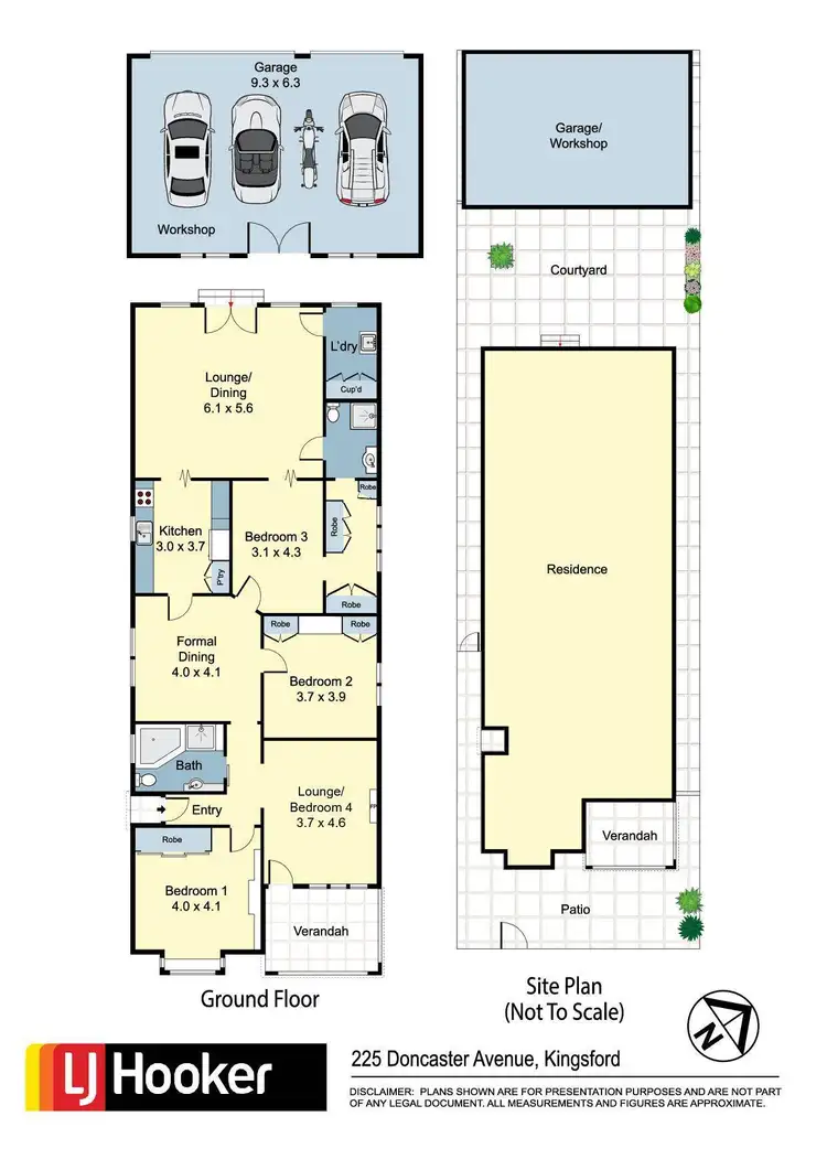 Floorplan of Homely house listing, 225 Doncaster Avenue, Kingsford NSW 2032