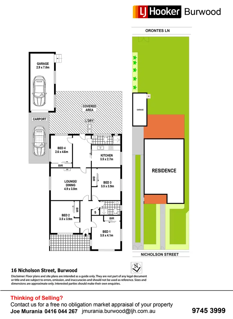 Floorplan of Homely house listing, 16 Nicholson Street, Burwood NSW 2134