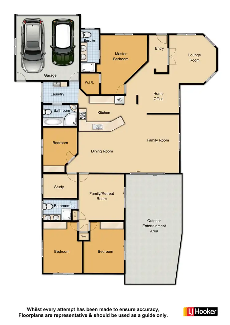 Floorplan of Homely house listing, 66 Whipbird Place, Aspley QLD 4034