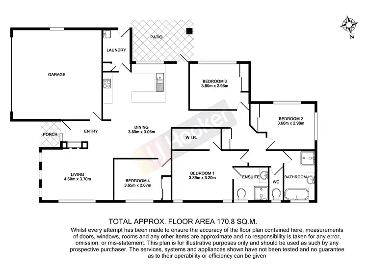 Floorplan of Homely house listing, 20 Winifred Street, Algester QLD 4115
