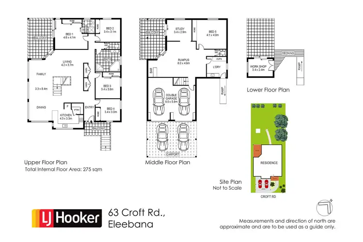 Floorplan of Homely house listing, 63 Croft Road, Eleebana NSW 2282