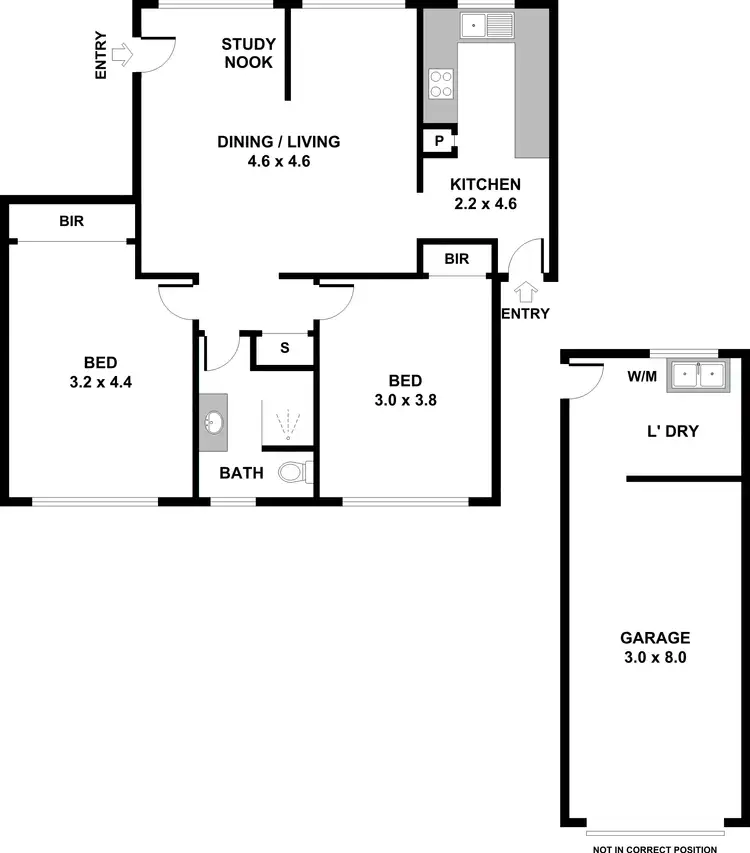 Floorplan of Homely unit listing, 4/192 Junction Road, Clayfield QLD 4011