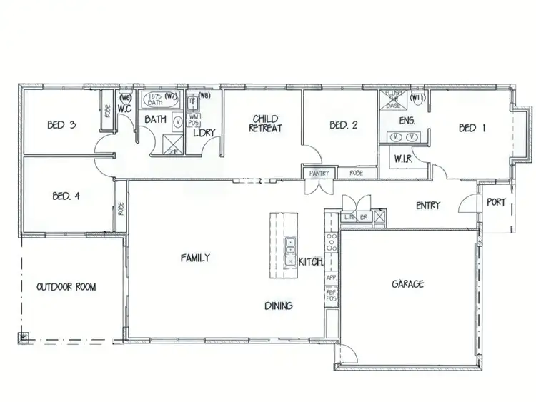 Floorplan of Homely house listing, 88 Yuruga Boulevard, Point Cook VIC 3030