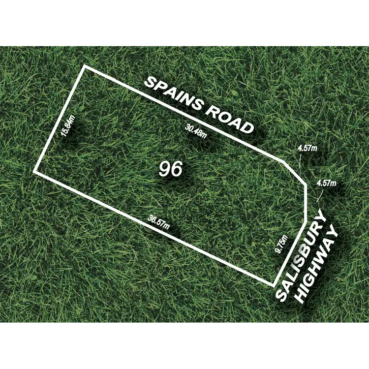 Floorplan of Homely land listing, 193 Salisbury Highway, Salisbury Downs SA 5108
