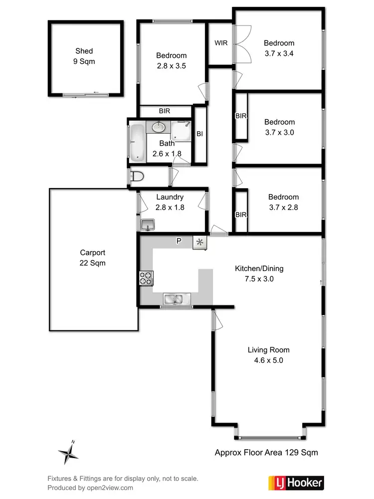 Floorplan of Homely house listing, 19 Brendan Crescent, Austins Ferry TAS 7011