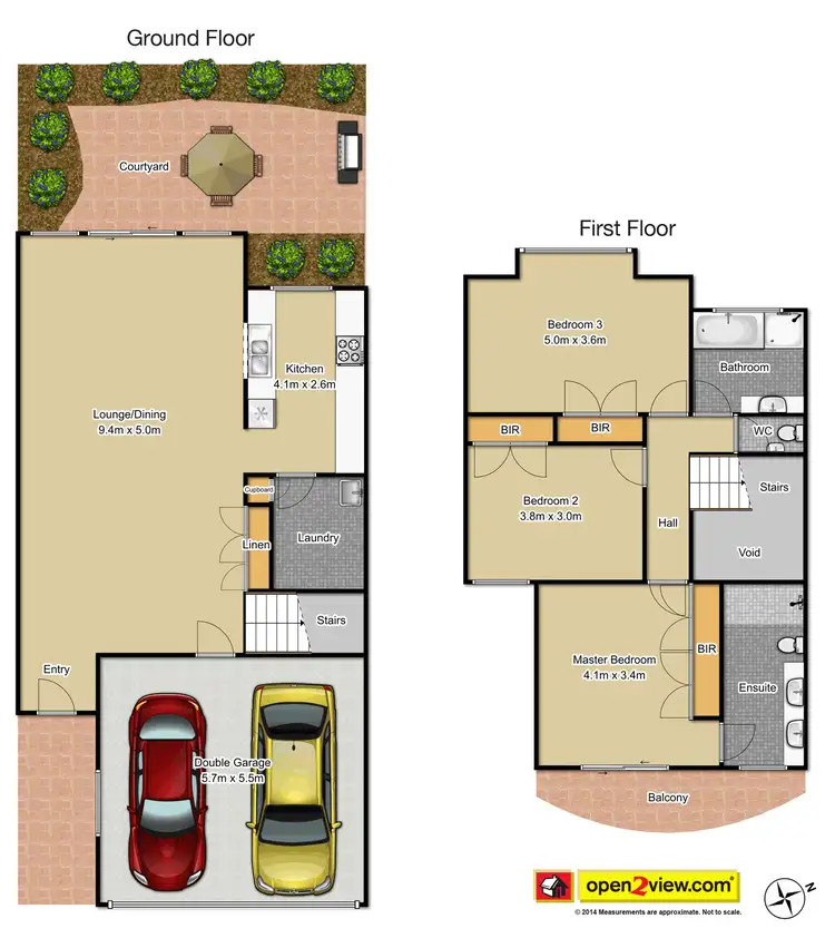 Floorplan of Homely townhouse listing, Address available on request