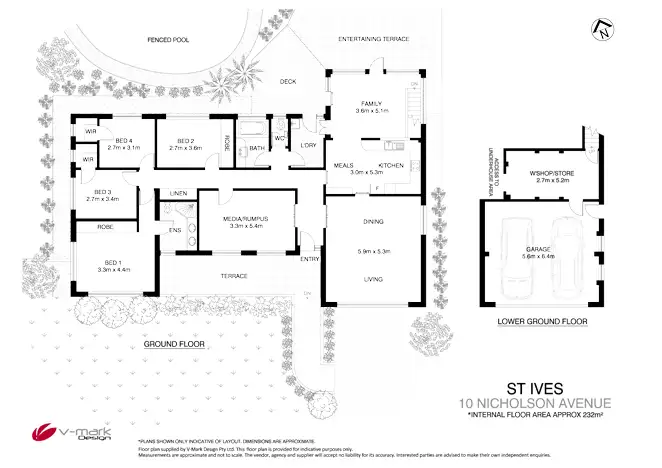 Floorplan of Homely house listing, 10 Nicholson Avenue, St Ives NSW 2075