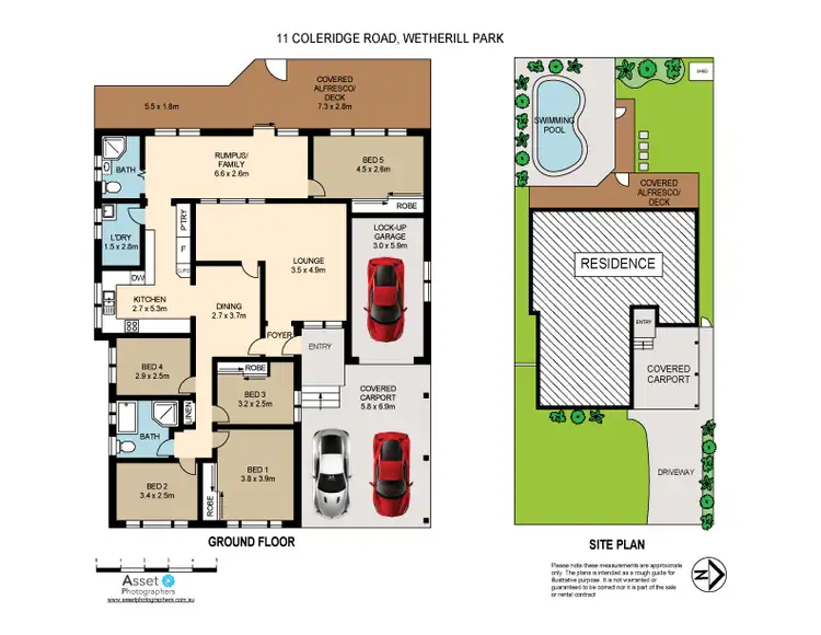 Floorplan of Homely house listing, 11 Coleridge Road, Wetherill Park NSW 2164
