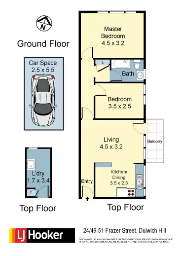 Floorplan of Homely apartment listing, 24/49-51 Frazer Street, Dulwich Hill NSW 2203