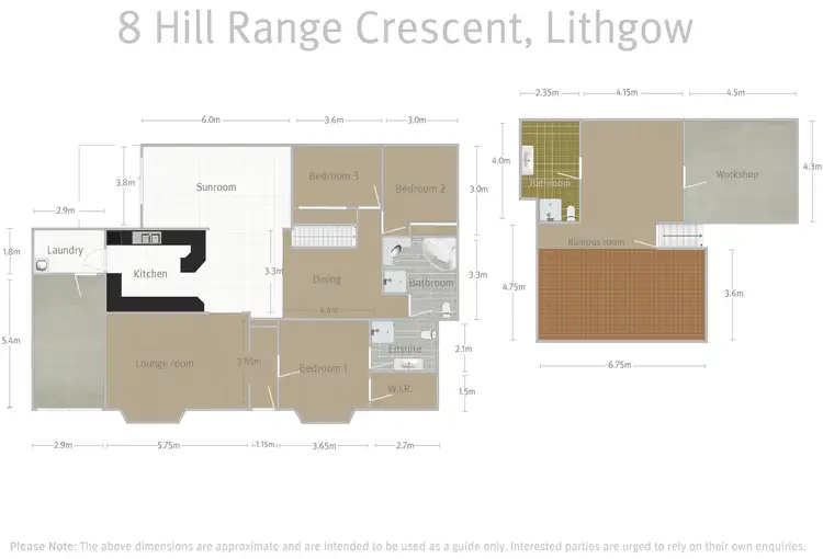 Floorplan of Homely house listing, 8 Hill Range Crescent, Lithgow NSW 2790