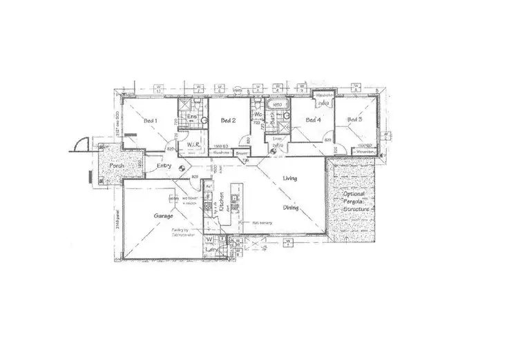 Floorplan of Homely house listing, 1 Park Grove Court, Kallangur QLD 4503