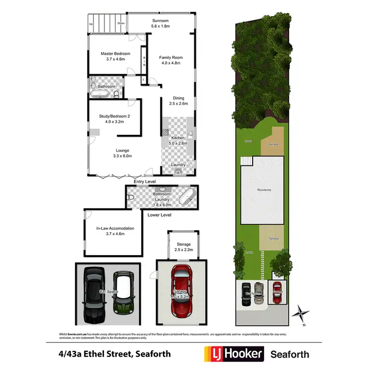Floorplan of Homely house listing, 43a Ethel Street, Seaforth NSW 2092
