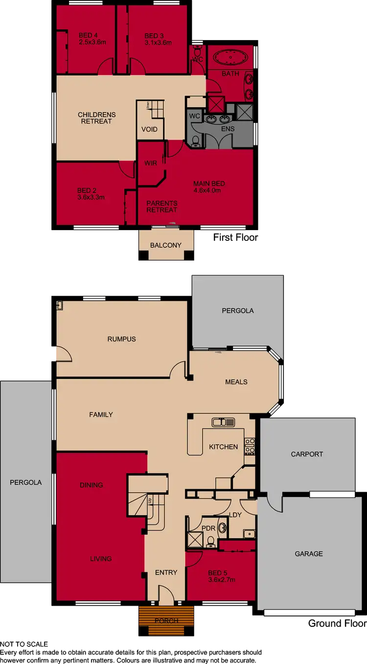 Floorplan of Homely house listing, 7 Sallybrook Circuit, Narre Warren VIC 3805