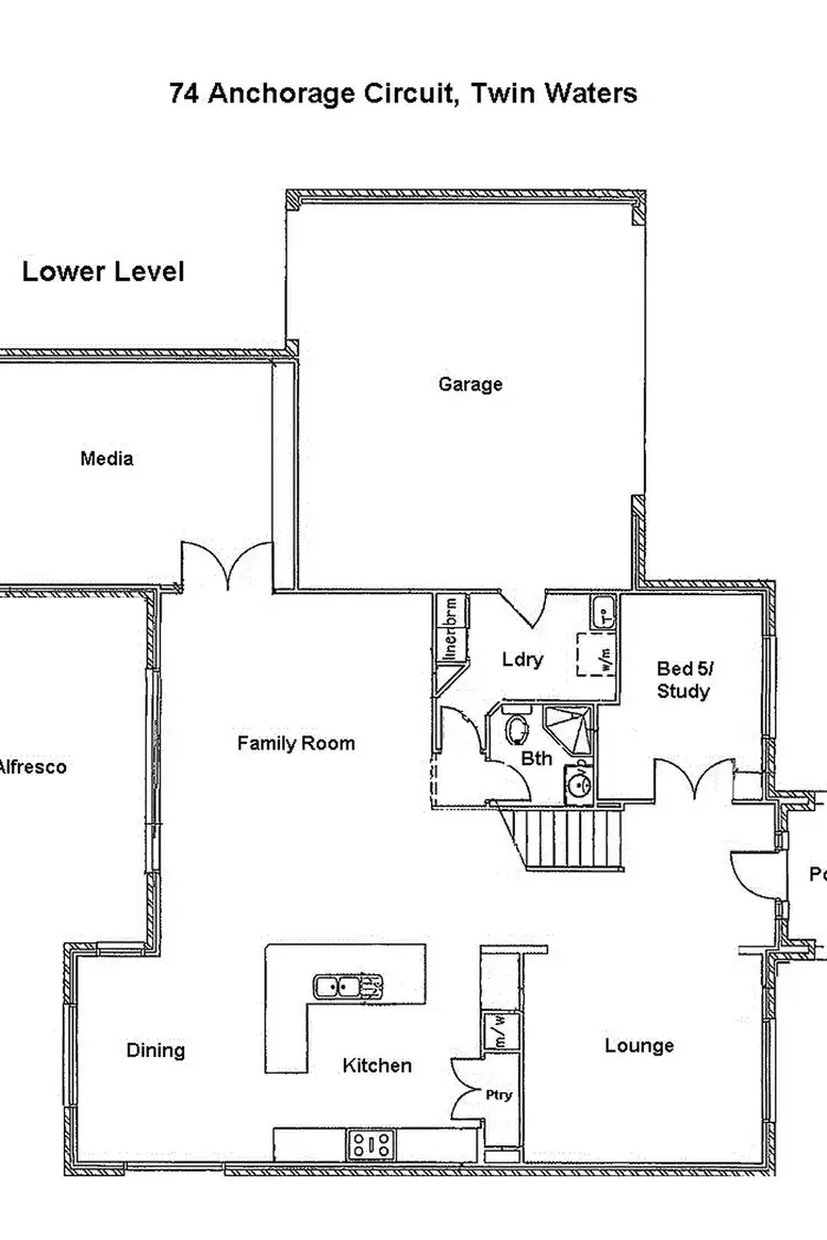 Floorplan of Homely house listing, 74 Anchorage Circuit, Twin Waters QLD 4564