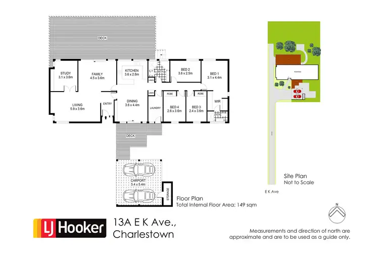 Floorplan of Homely house listing, 13a E K Avenue, Charlestown NSW 2290