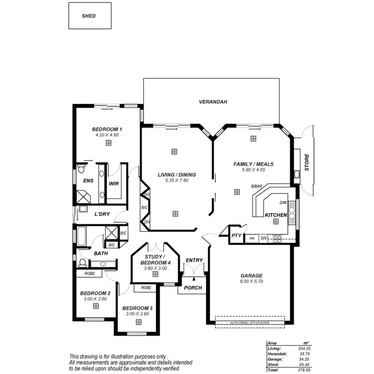 Floorplan of Homely house listing, 2 Brecon Street, Windsor Gardens SA 5087