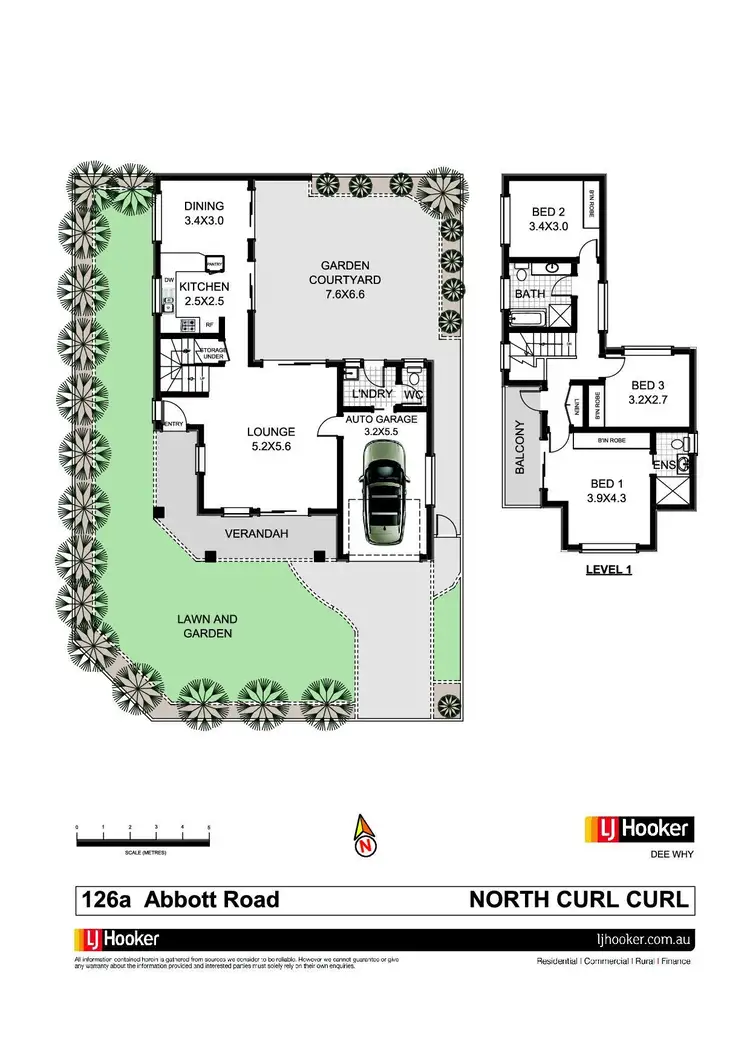 Floorplan of Homely house listing, 126A Abbott Road, North Curl Curl NSW 2099
