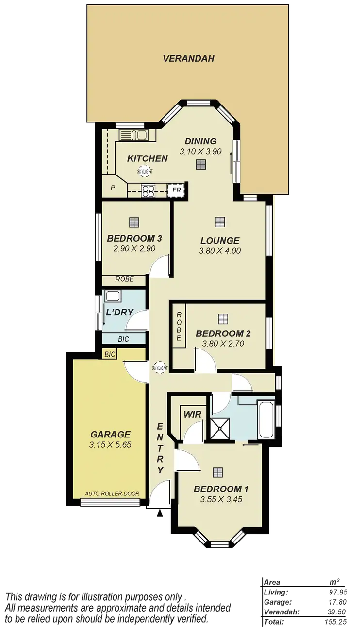 Floorplan of Homely house listing, 19 Samuel Court, Greenwith SA 5125