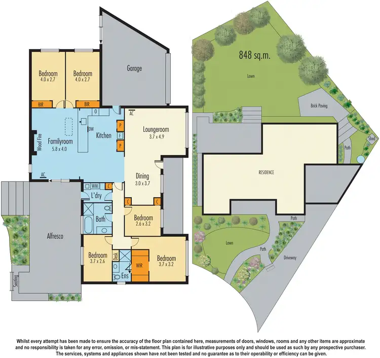 Floorplan of Homely house listing, 9 Patterson Court, Endeavour Hills VIC 3802