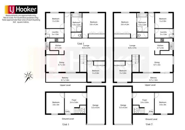 Floorplan of Homely unit listing, 1/13 Paul Place, Batehaven NSW 2536