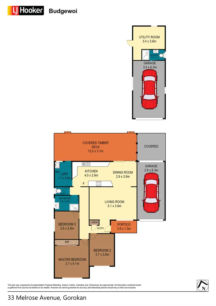 Floorplan of Homely house listing, 33 Melrose Avenue, Gorokan NSW 2263