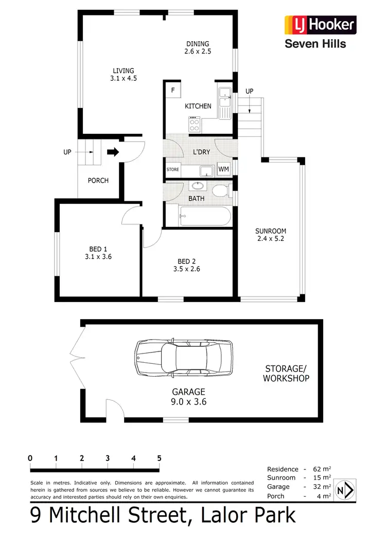 Floorplan of Homely house listing, 9 Mitchell Street, Lalor Park NSW 2147