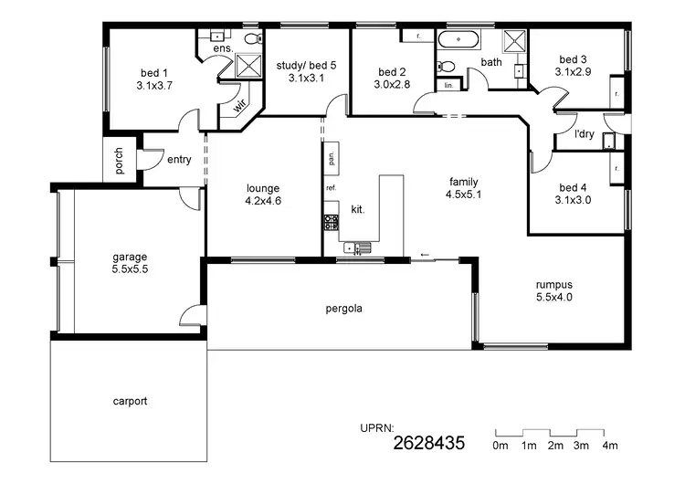 Floorplan of Homely house listing, Address available on request