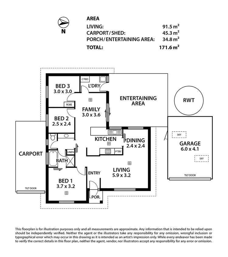 Floorplan of Homely house listing, 26 Gallasch Drive, Mount Barker SA 5251