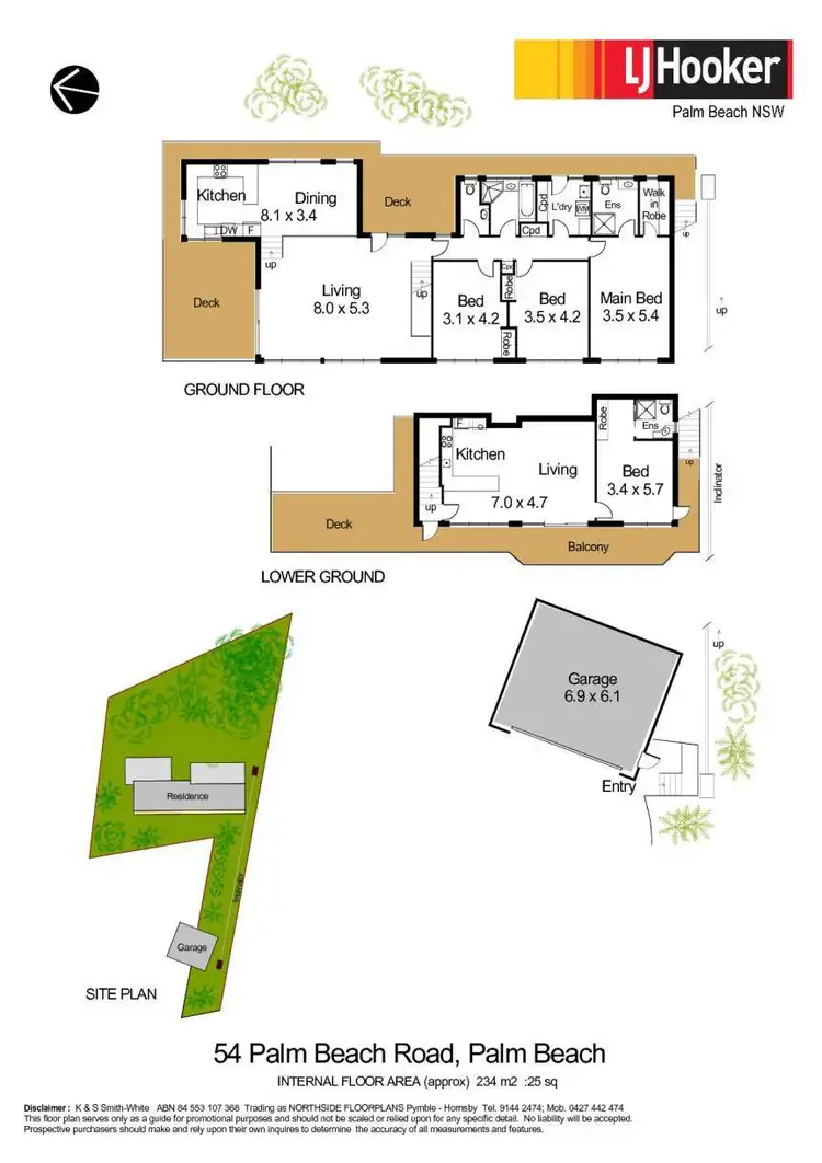 Floorplan of Homely house listing, 54 Palm Beach Road, Palm Beach NSW 2108