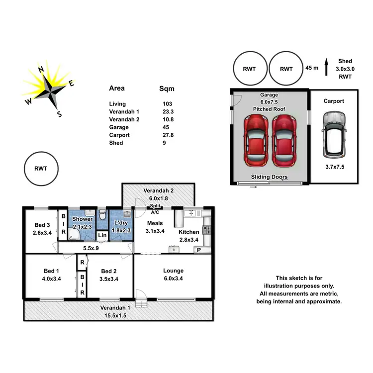 Floorplan of Homely house listing, 56 George Street, Truro SA 5356