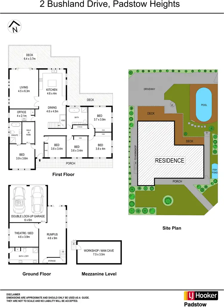 Floorplan of Homely house listing, 2 Bushland Drive, Padstow Heights NSW 2211