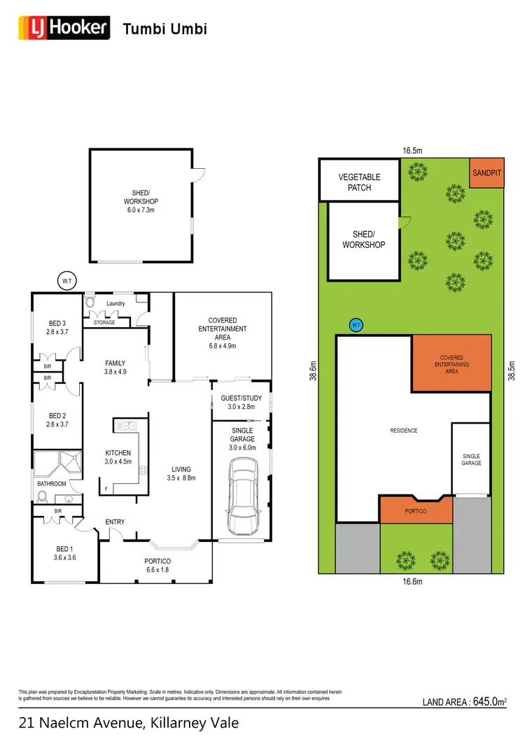 Floorplan of Homely house listing, 21 Naelcm Avenue, Killarney Vale NSW 2261